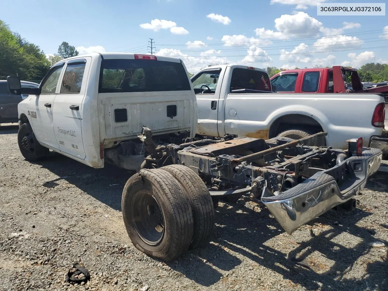 2018 Ram 3500 St VIN: 3C63RPGLXJG372106 Lot: 61221294