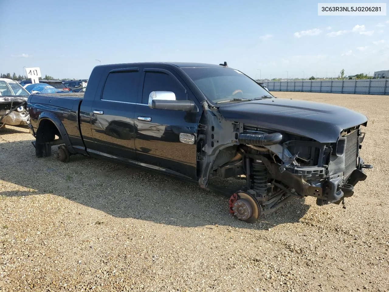 2018 Ram 3500 Longhorn VIN: 3C63R3NL5JG206281 Lot: 62028164