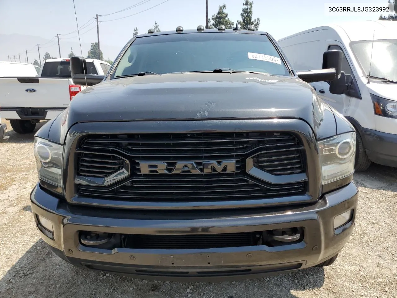 3C63RRJL8JG323992 2018 Ram 3500 Laramie