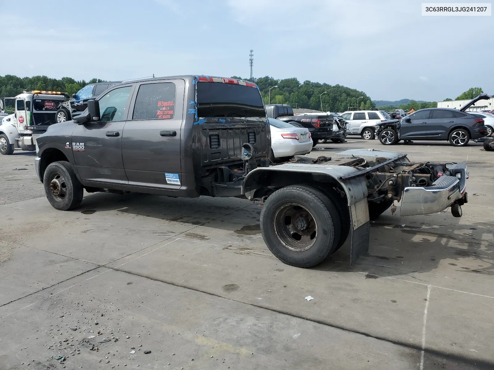 3C63RRGL3JG241207 2018 Ram 3500 St