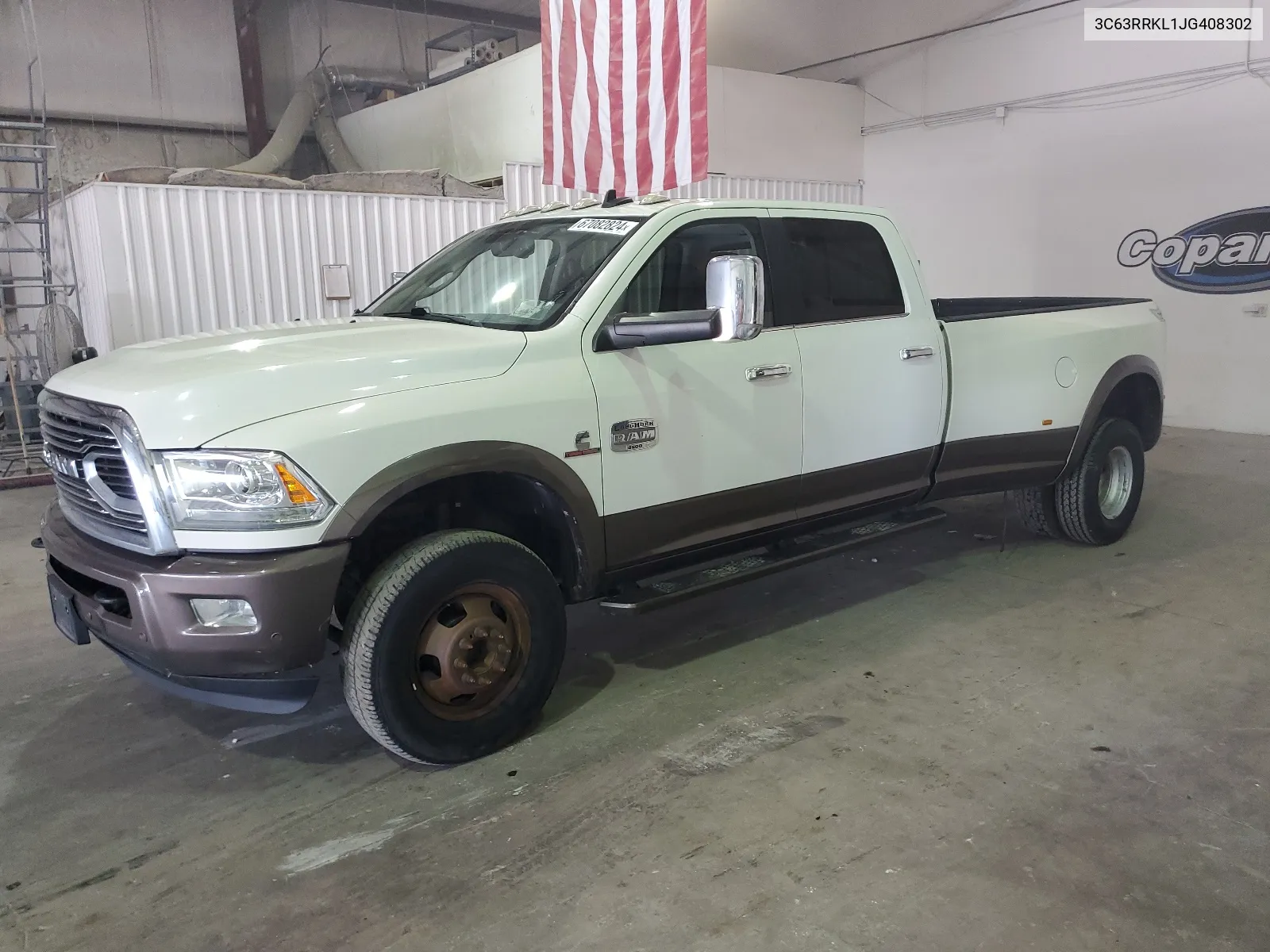 3C63RRKL1JG408302 2018 Ram 3500 Longhorn