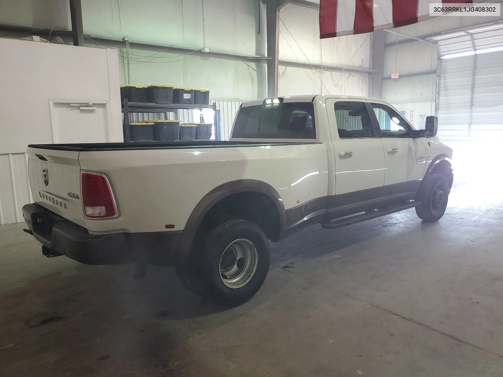 3C63RRKL1JG408302 2018 Ram 3500 Longhorn