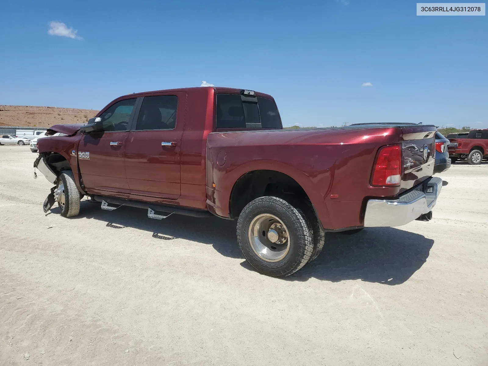 2018 Ram 3500 Slt VIN: 3C63RRLL4JG312078 Lot: 67289694