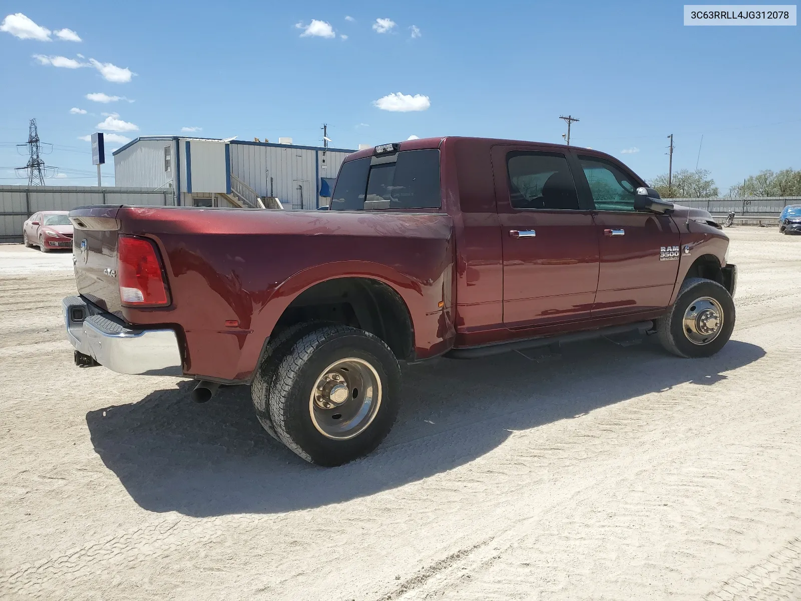 2018 Ram 3500 Slt VIN: 3C63RRLL4JG312078 Lot: 67289694