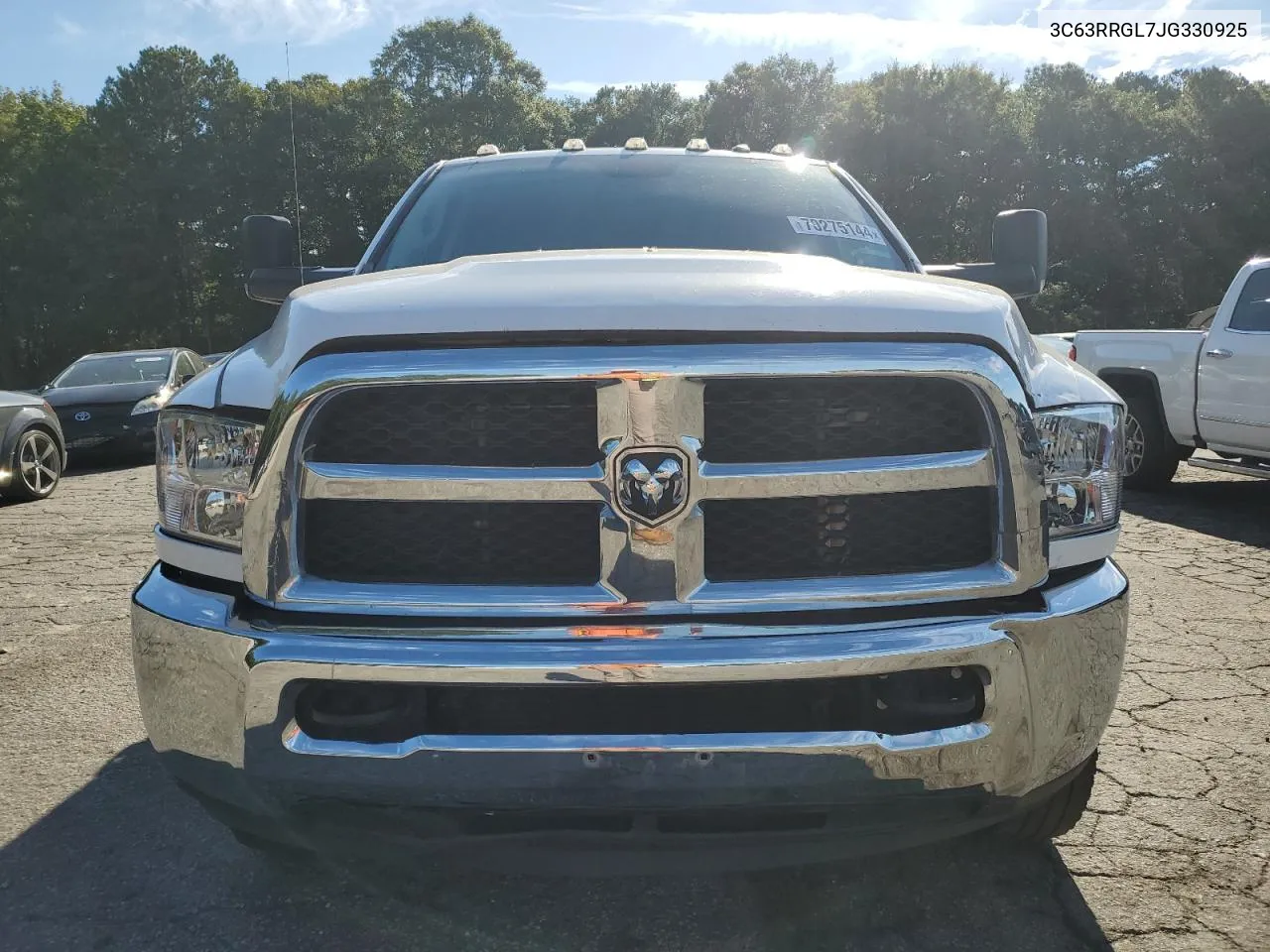 2018 Ram 3500 St VIN: 3C63RRGL7JG330925 Lot: 70275144