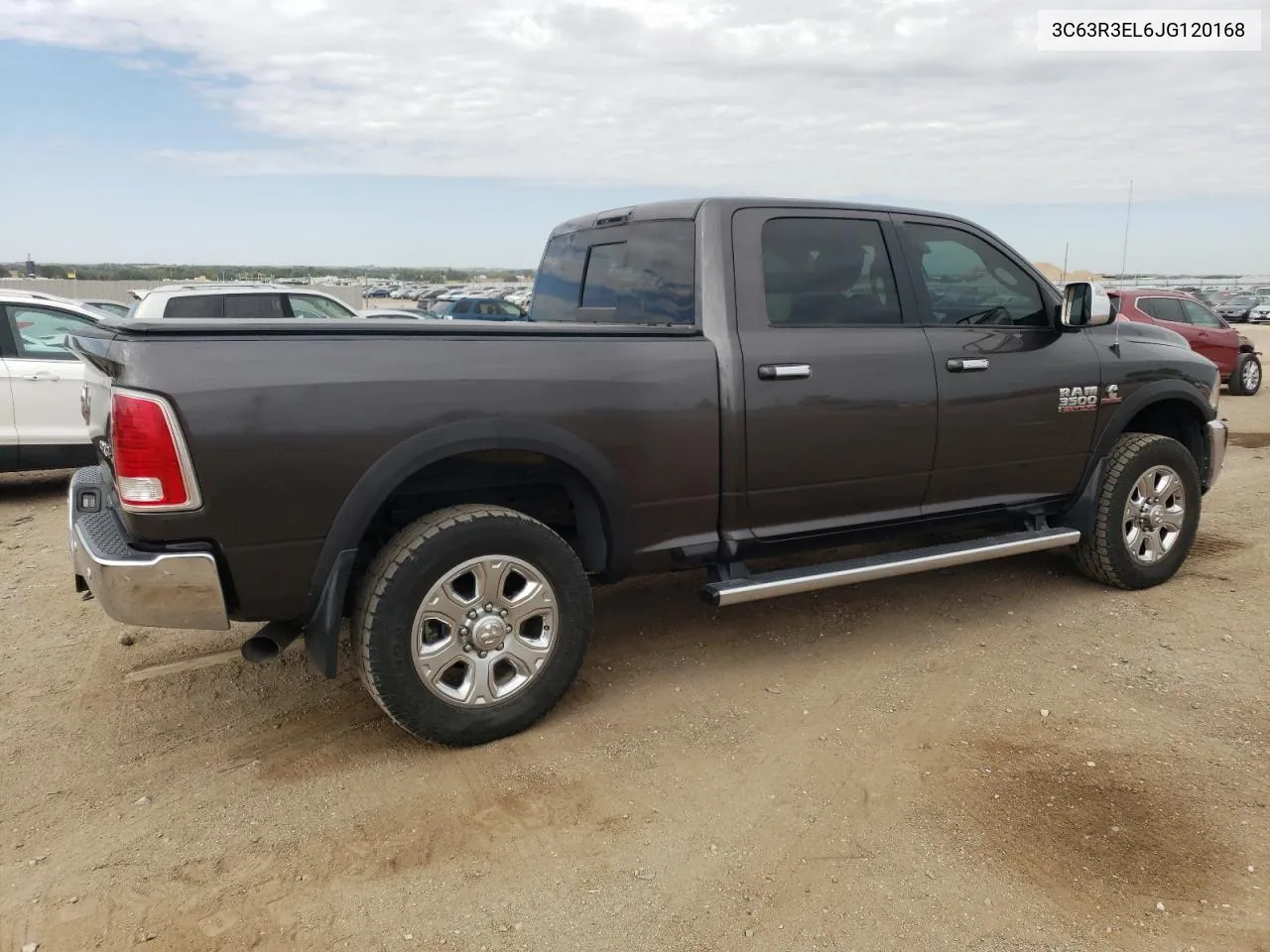 2018 Ram 3500 Laramie VIN: 3C63R3EL6JG120168 Lot: 72729954