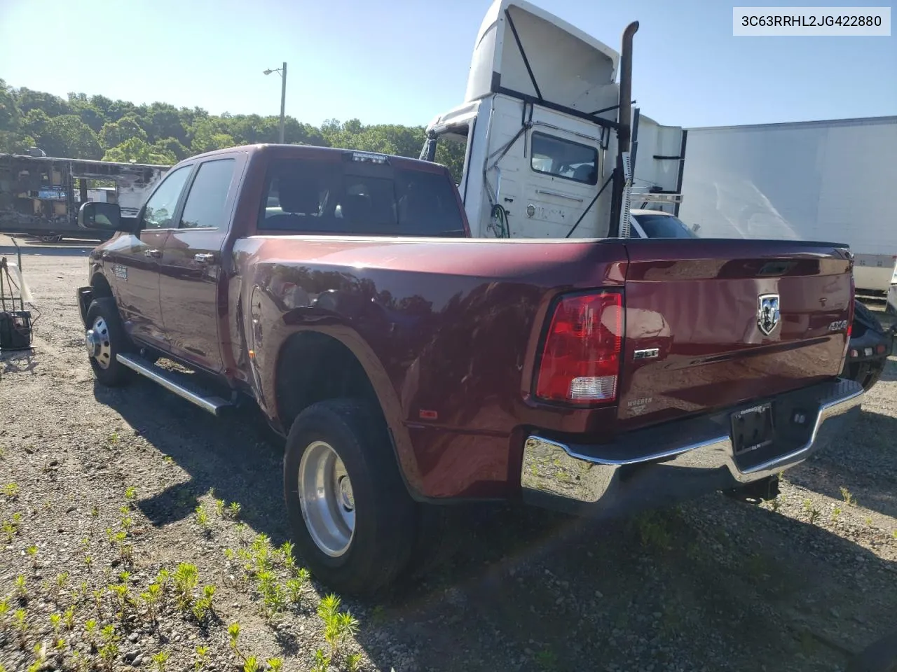 2018 Ram 3500 Slt VIN: 3C63RRHL2JG422880 Lot: 73675024