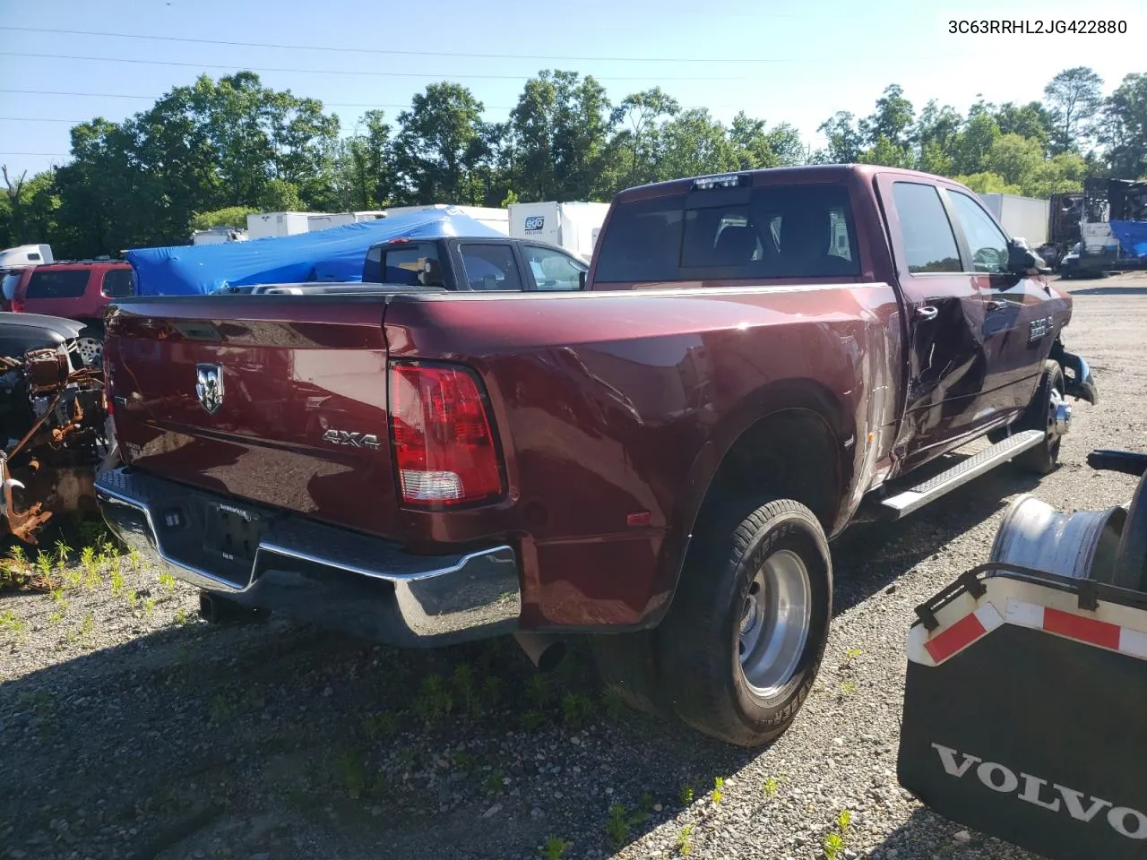 2018 Ram 3500 Slt VIN: 3C63RRHL2JG422880 Lot: 73675024