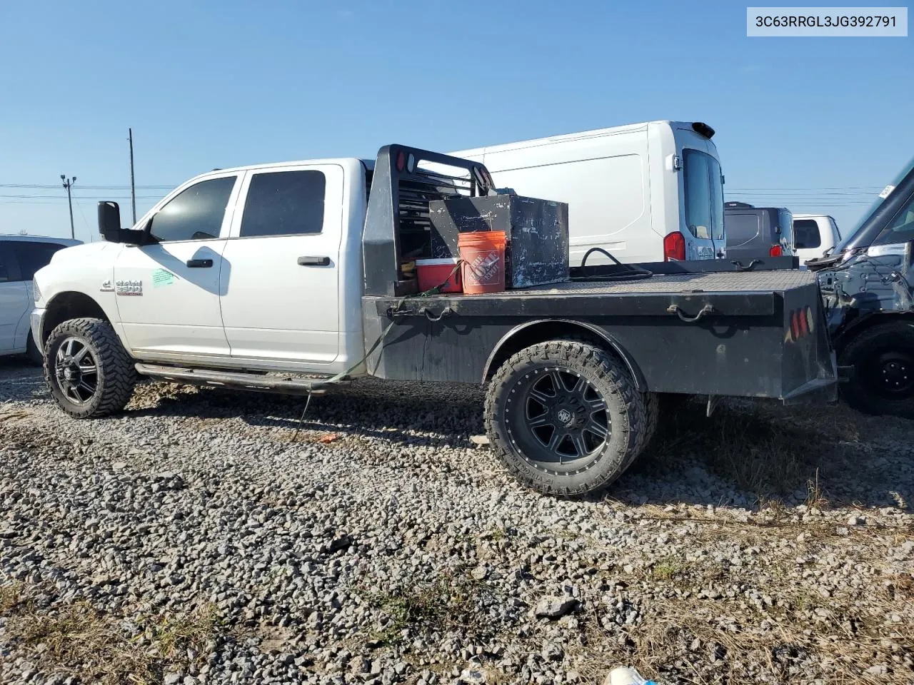 2018 Ram 3500 St VIN: 3C63RRGL3JG392791 Lot: 74332884