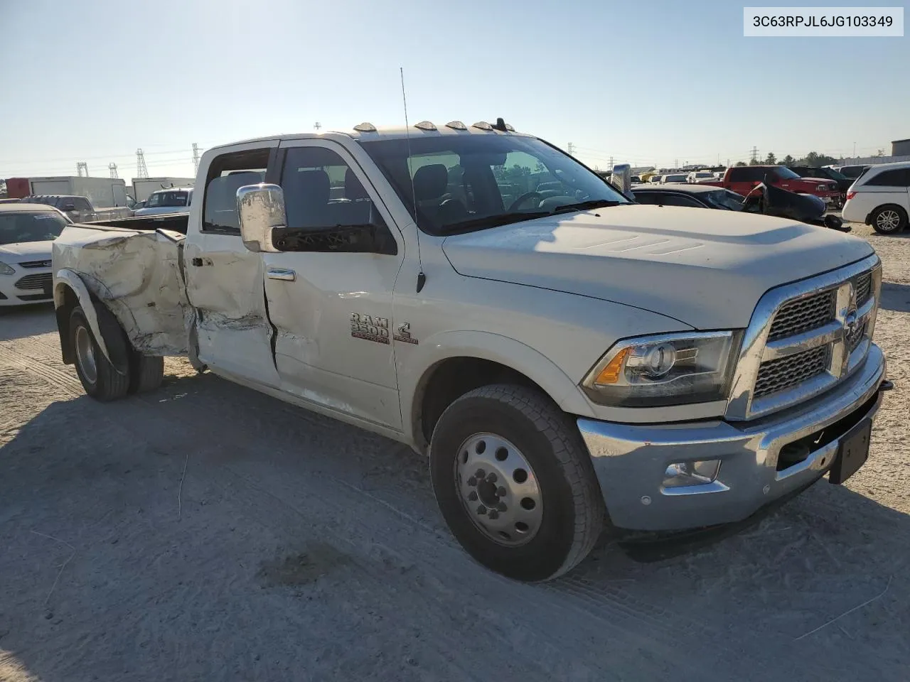 3C63RPJL6JG103349 2018 Ram 3500 Laramie