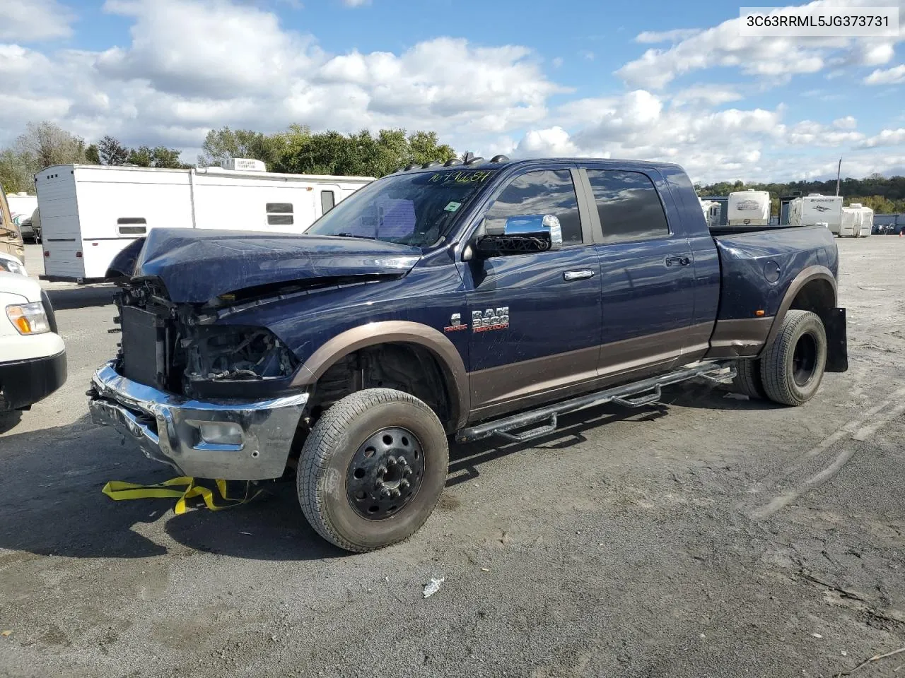 2018 Ram 3500 Laramie VIN: 3C63RRML5JG373731 Lot: 76496684