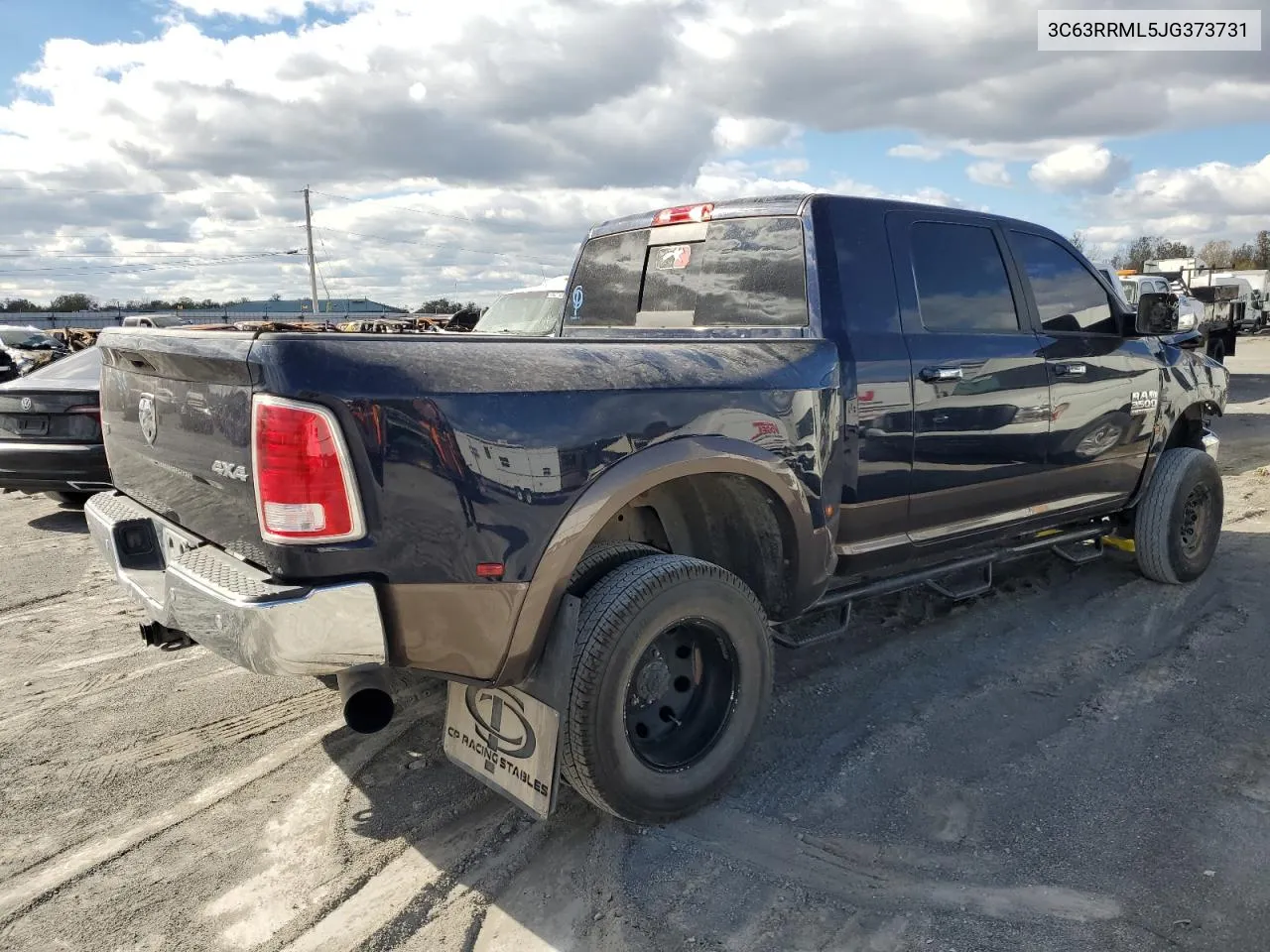 2018 Ram 3500 Laramie VIN: 3C63RRML5JG373731 Lot: 76496684