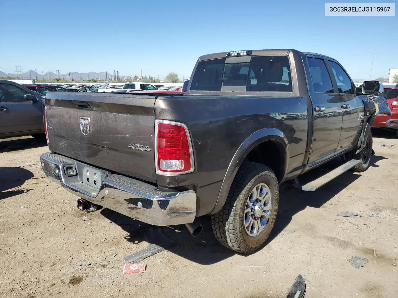 2018 Ram 3500 Laramie VIN: 3C63R3EL0JG115967 Lot: 77850834