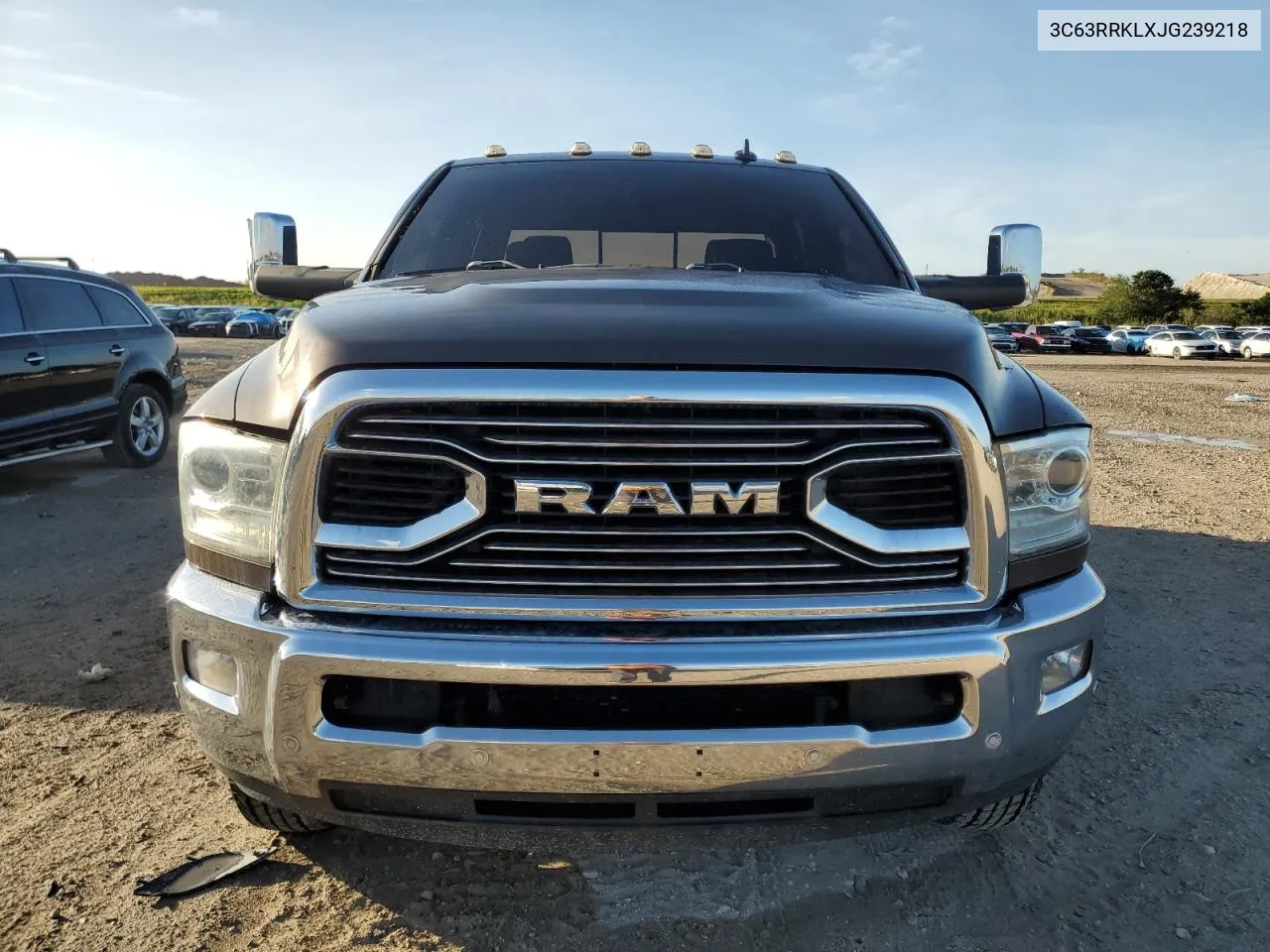 2018 Ram 3500 Longhorn VIN: 3C63RRKLXJG239218 Lot: 79291804