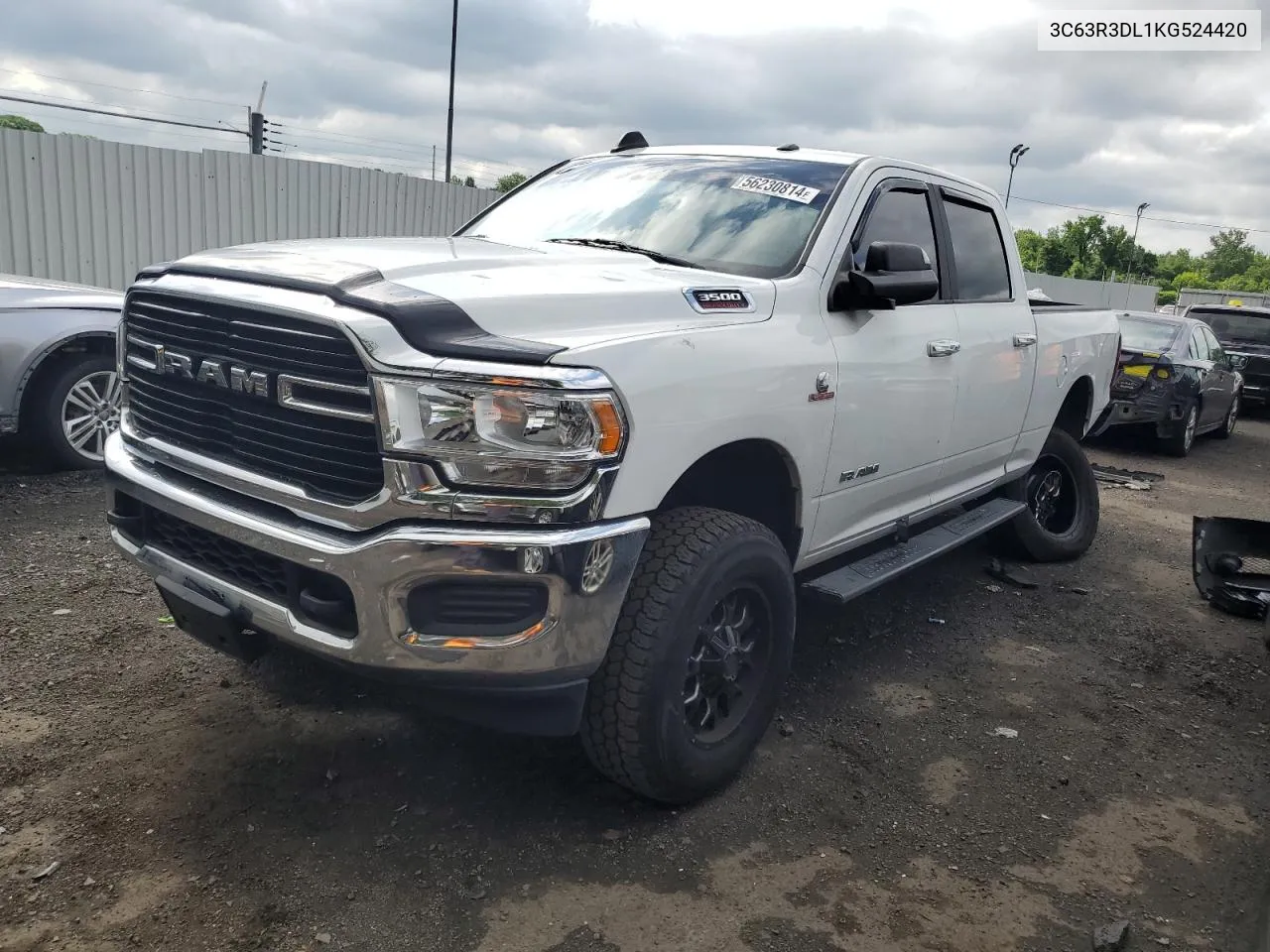 3C63R3DL1KG524420 2019 Ram 3500 Big Horn