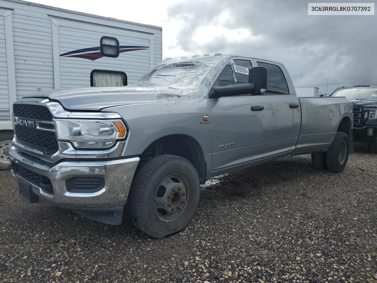 2019 Ram 3500 Tradesman VIN: 3C63RRGL8KG707392 Lot: 69503954