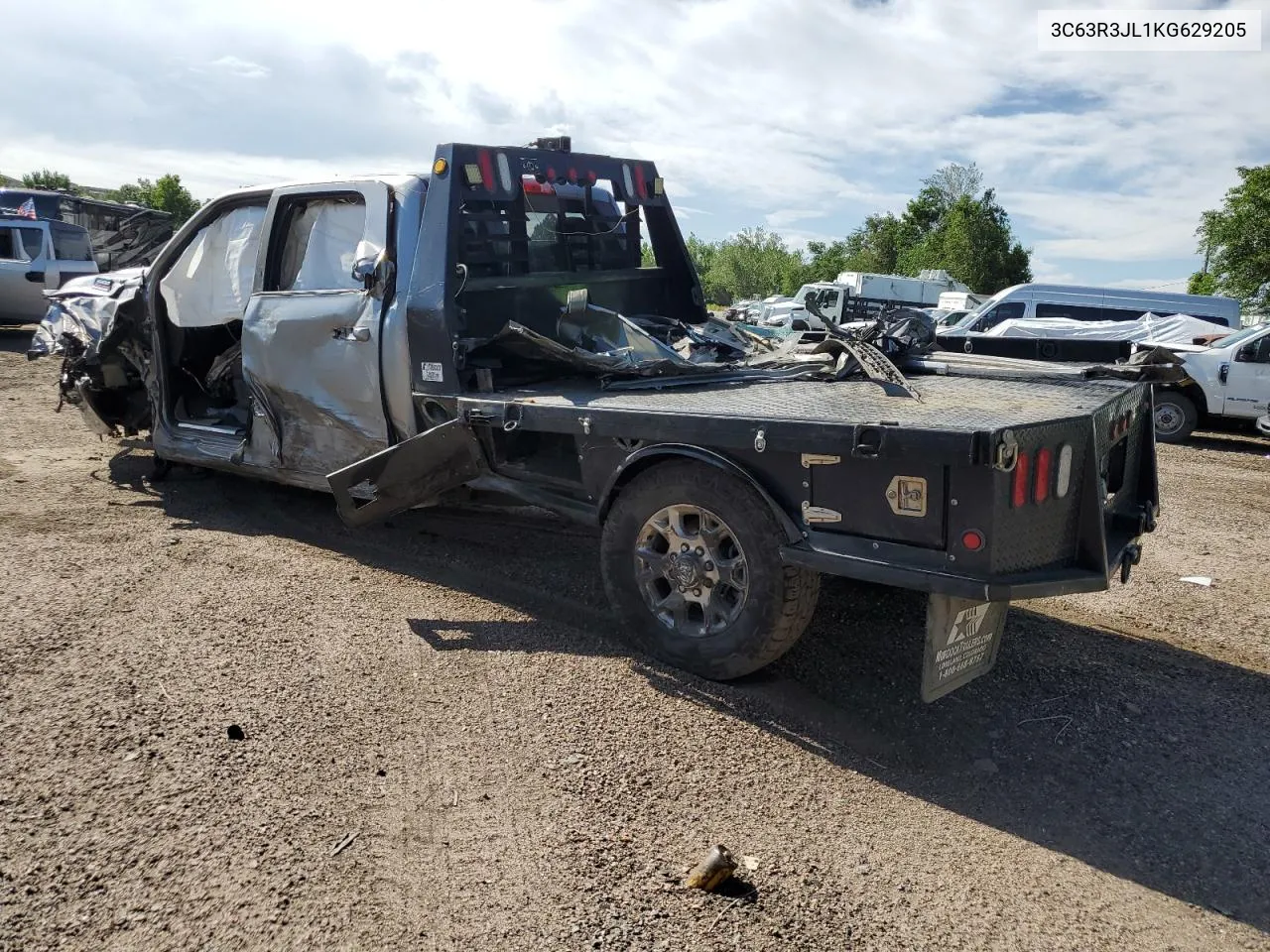 2019 Ram 3500 Laramie VIN: 3C63R3JL1KG629205 Lot: 71656984