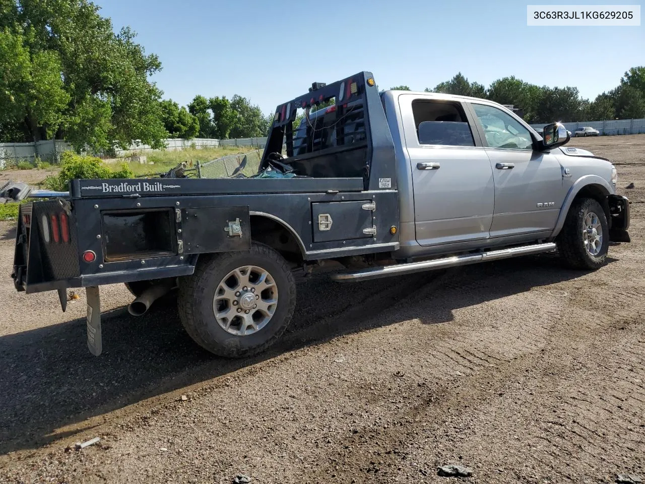 2019 Ram 3500 Laramie VIN: 3C63R3JL1KG629205 Lot: 71656984