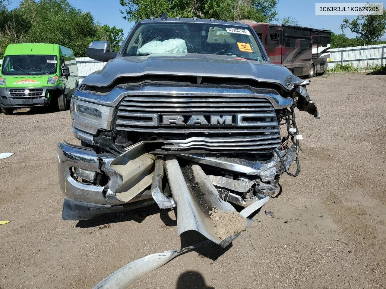 2019 Ram 3500 Laramie VIN: 3C63R3JL1KG629205 Lot: 71656984