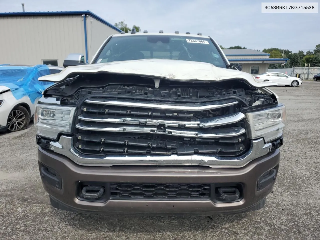 2019 Ram 3500 Longhorn VIN: 3C63RRKL7KG715538 Lot: 72367064