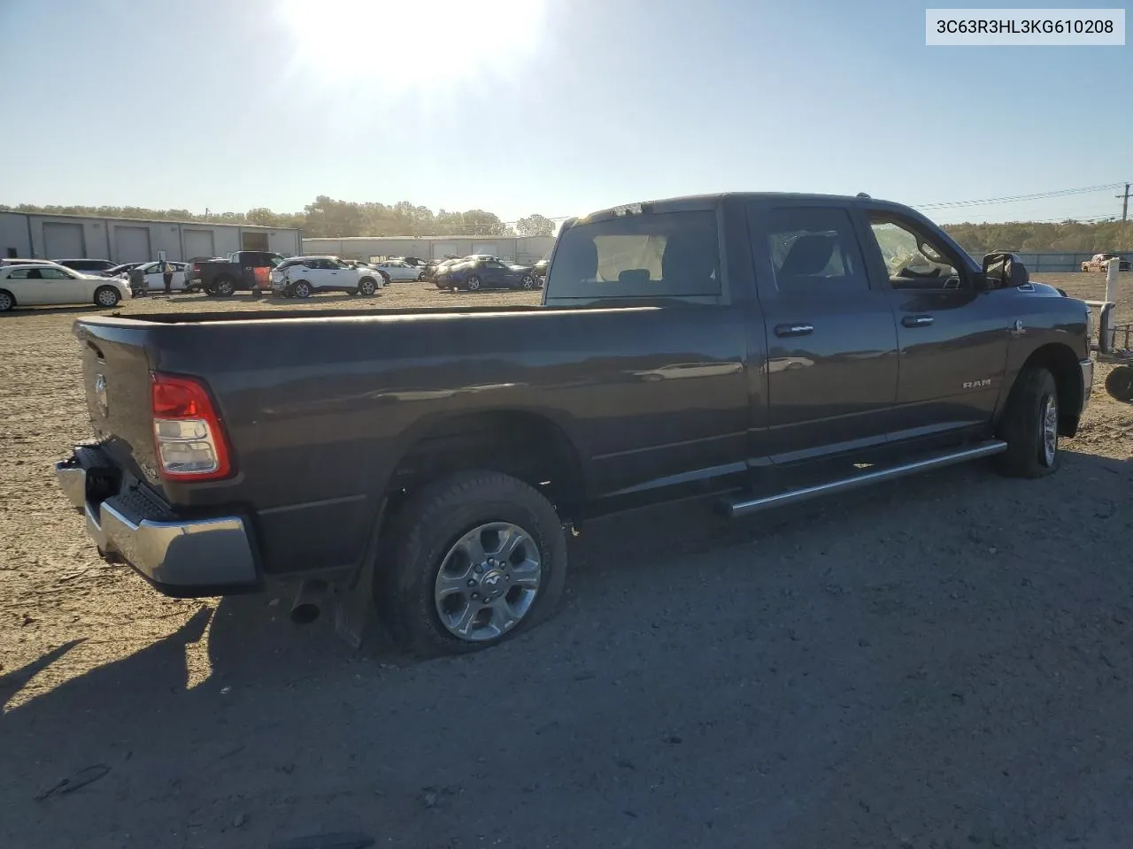 2019 Ram 3500 Big Horn VIN: 3C63R3HL3KG610208 Lot: 75933244