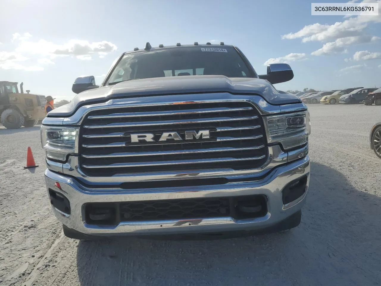 2019 Ram 3500 Longhorn VIN: 3C63RRNL6KG536791 Lot: 77312014