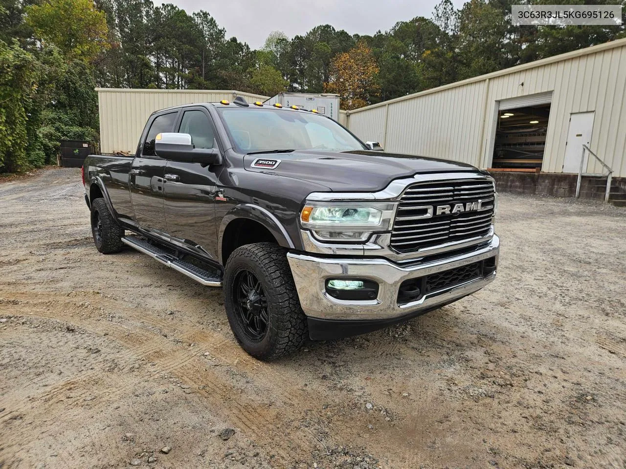 2019 Ram 3500 Laramie VIN: 3C63R3JL5KG695126 Lot: 79955204