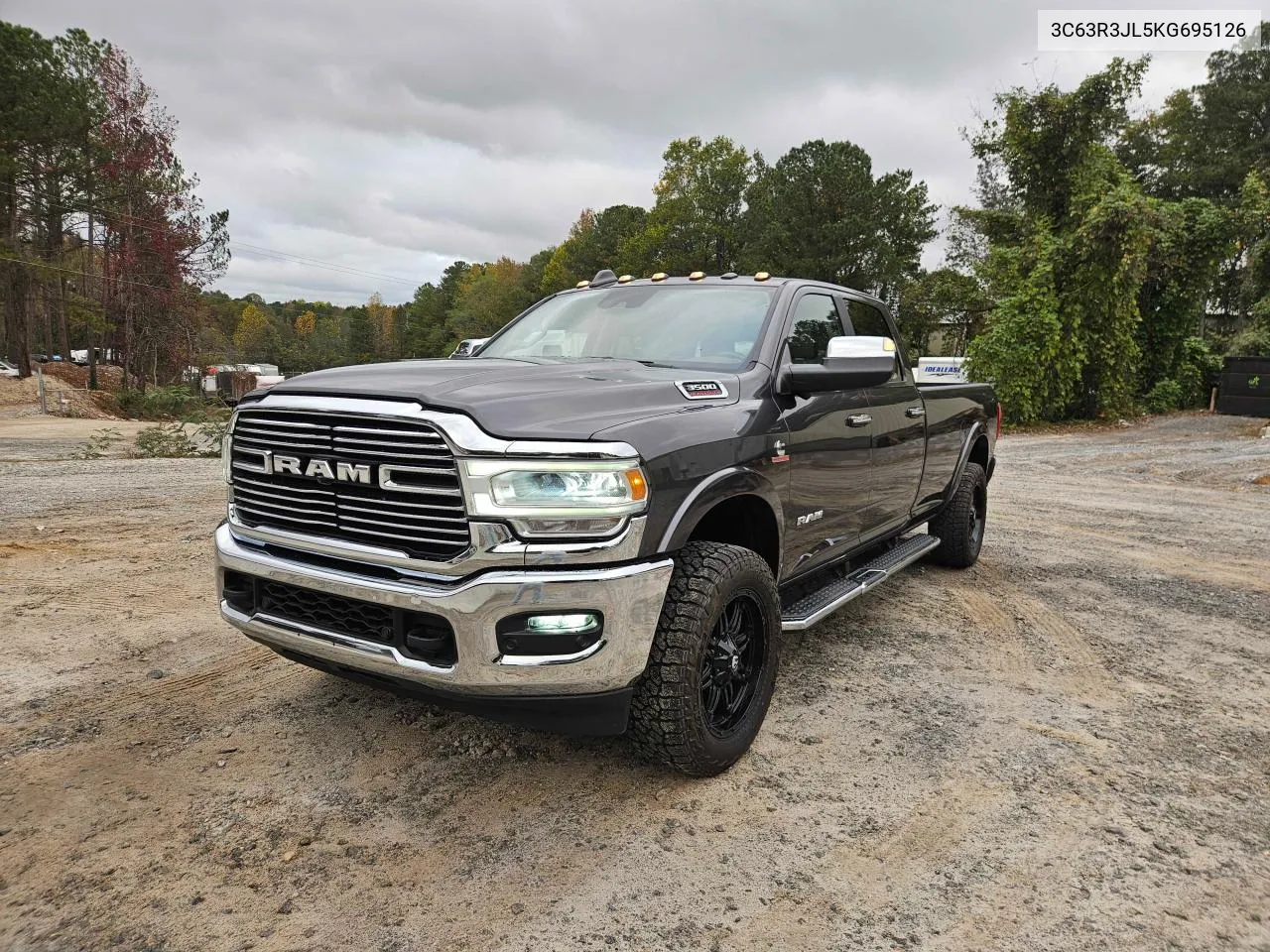 2019 Ram 3500 Laramie VIN: 3C63R3JL5KG695126 Lot: 79955204