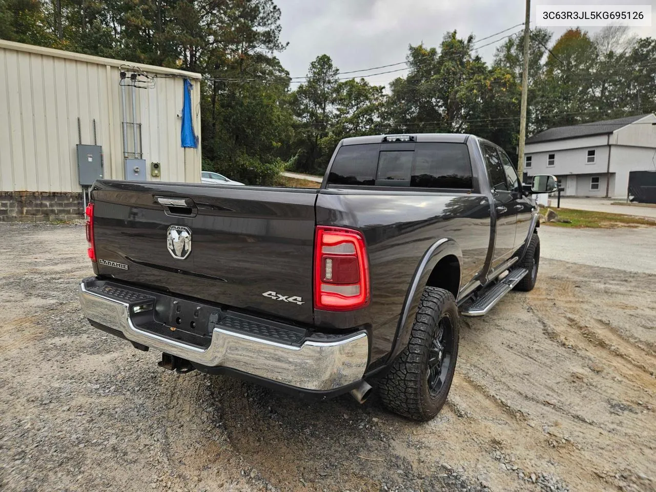 2019 Ram 3500 Laramie VIN: 3C63R3JL5KG695126 Lot: 79955204