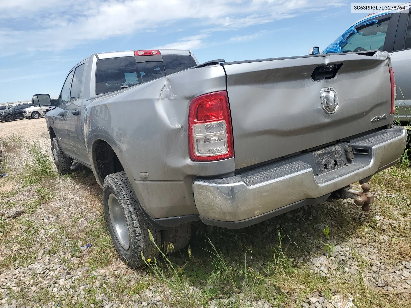 2020 Ram 3500 Tradesman VIN: 3C63RRGL7LG278764 Lot: 56272324