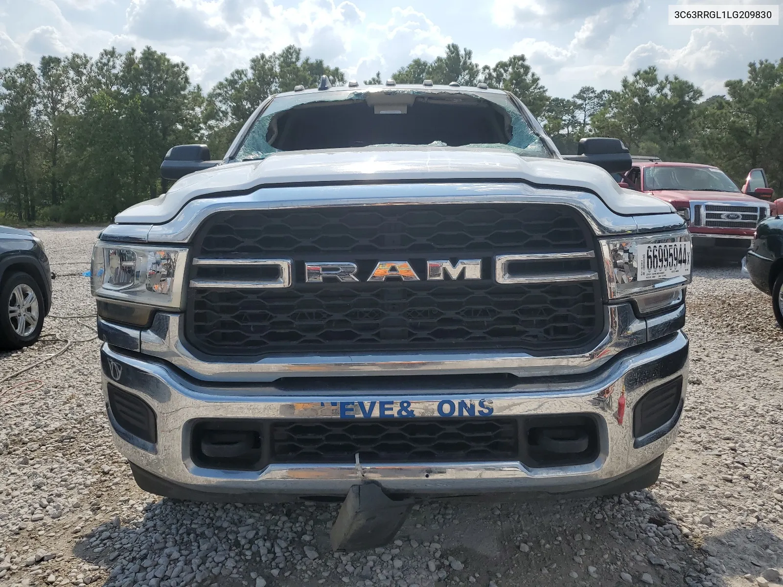 2020 Ram 3500 Tradesman VIN: 3C63RRGL1LG209830 Lot: 66995944