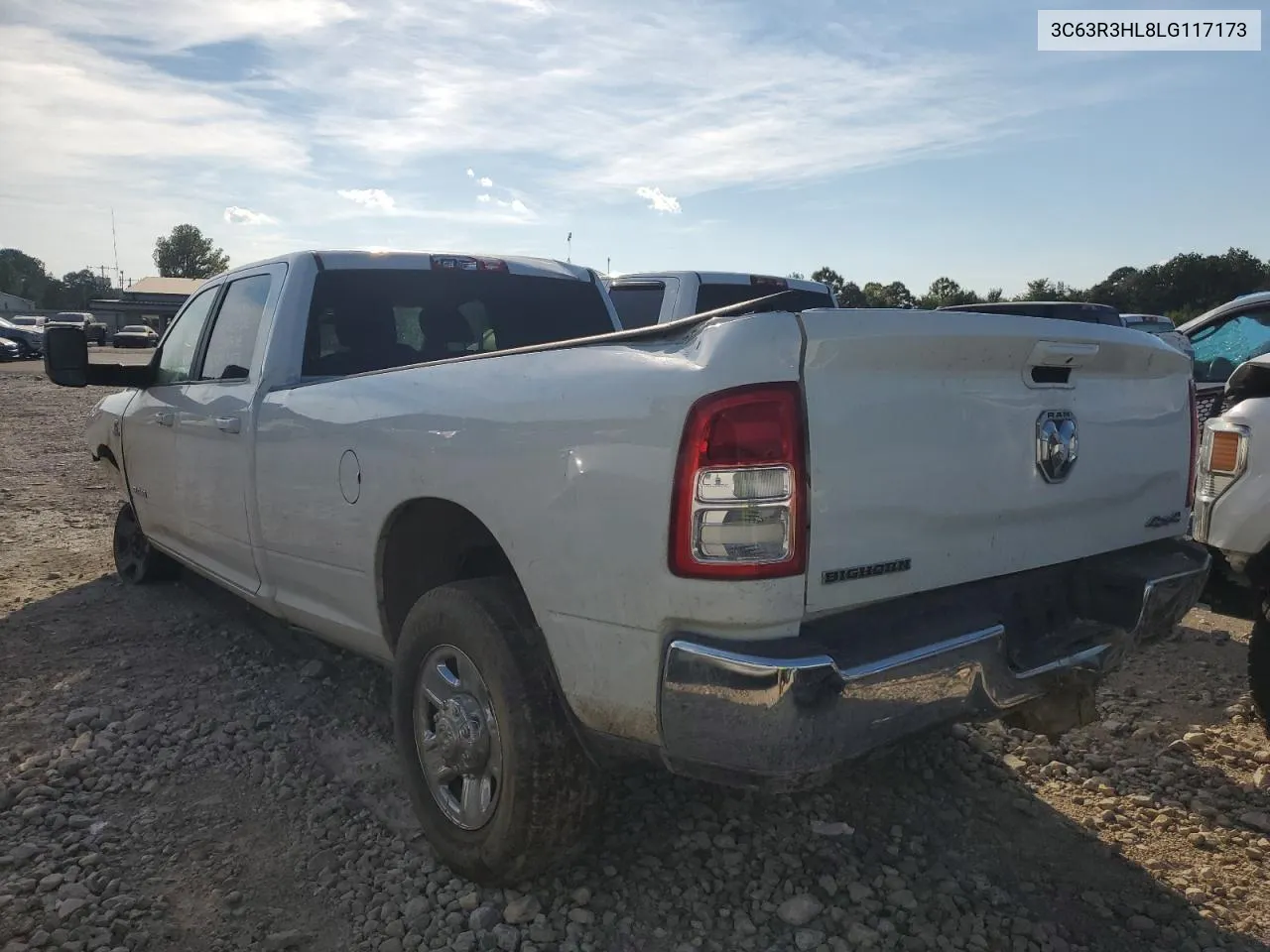 2020 Ram 3500 Big Horn VIN: 3C63R3HL8LG117173 Lot: 71592794