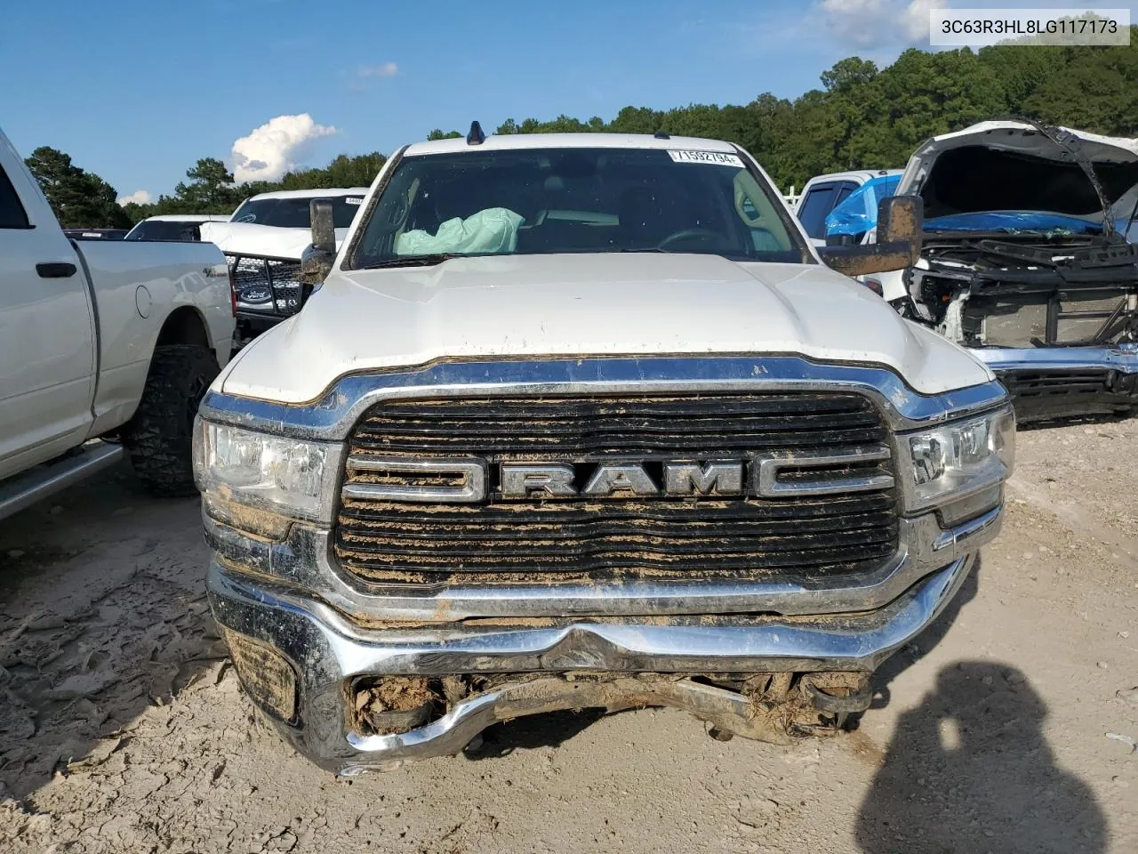 2020 Ram 3500 Big Horn VIN: 3C63R3HL8LG117173 Lot: 71592794