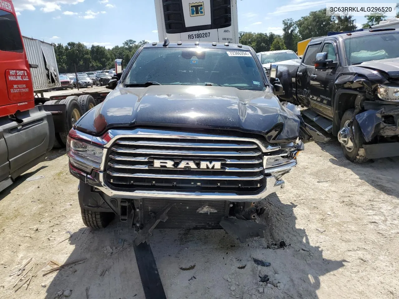 2020 Ram 3500 Longhorn VIN: 3C63RRKL4LG296520 Lot: 72386394