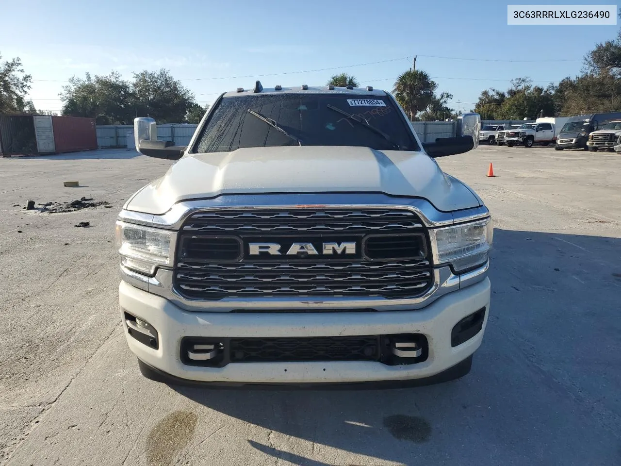 2020 Ram 3500 Limited VIN: 3C63RRRLXLG236490 Lot: 77278854