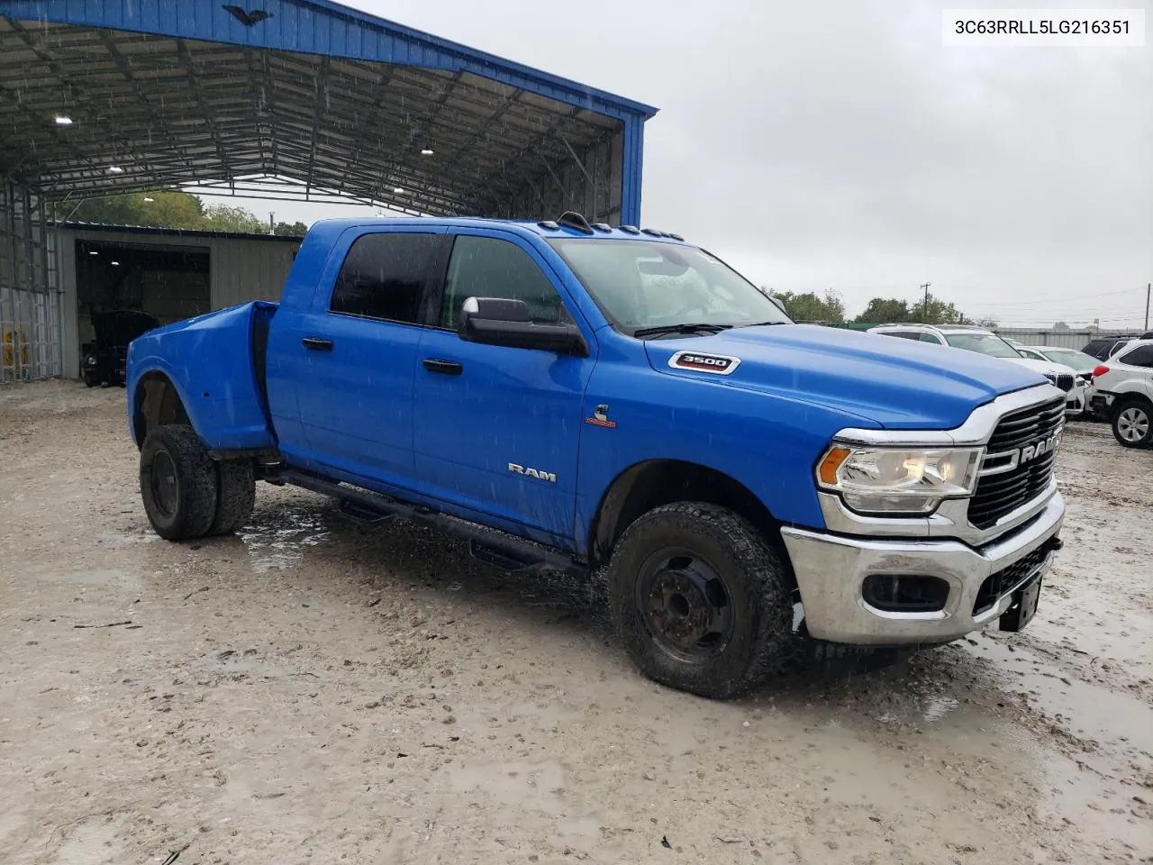 2020 Ram 3500 Big Horn VIN: 3C63RRLL5LG216351 Lot: 77376504