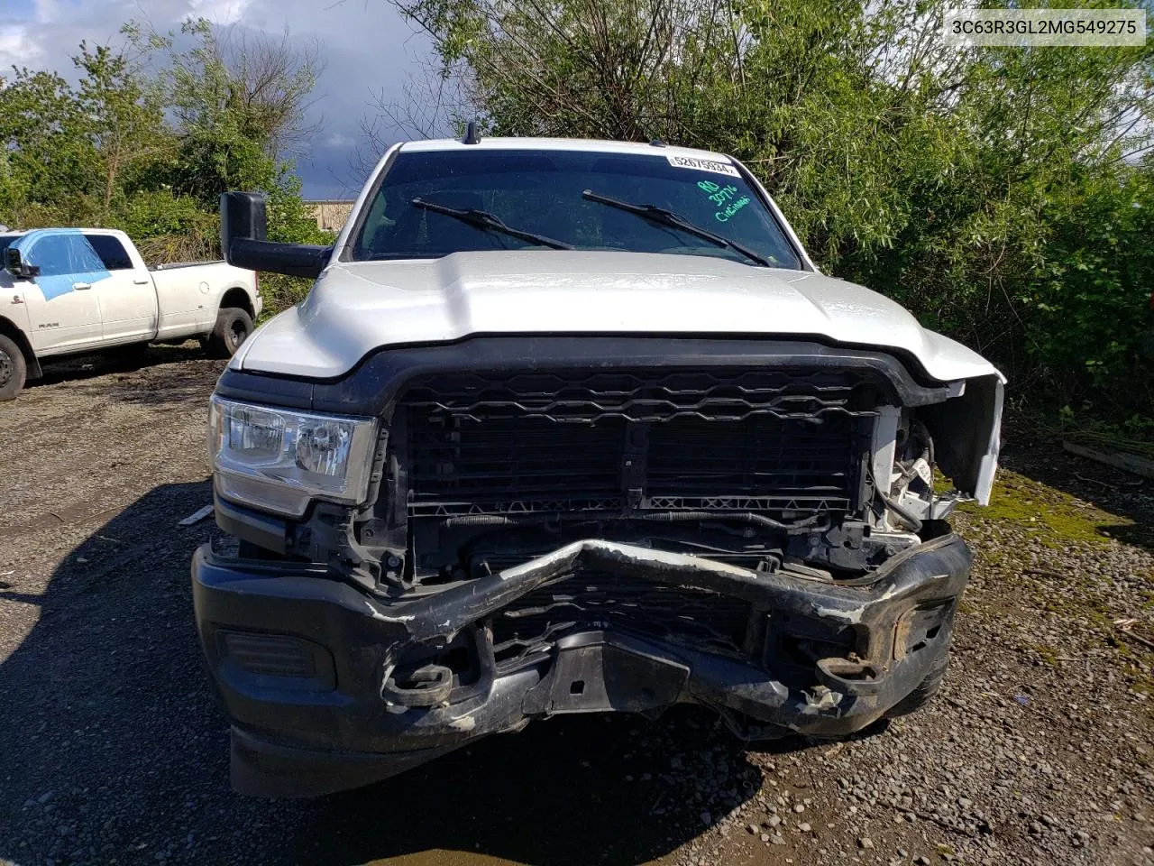 2021 Ram 3500 Tradesman VIN: 3C63R3GL2MG549275 Lot: 52675934