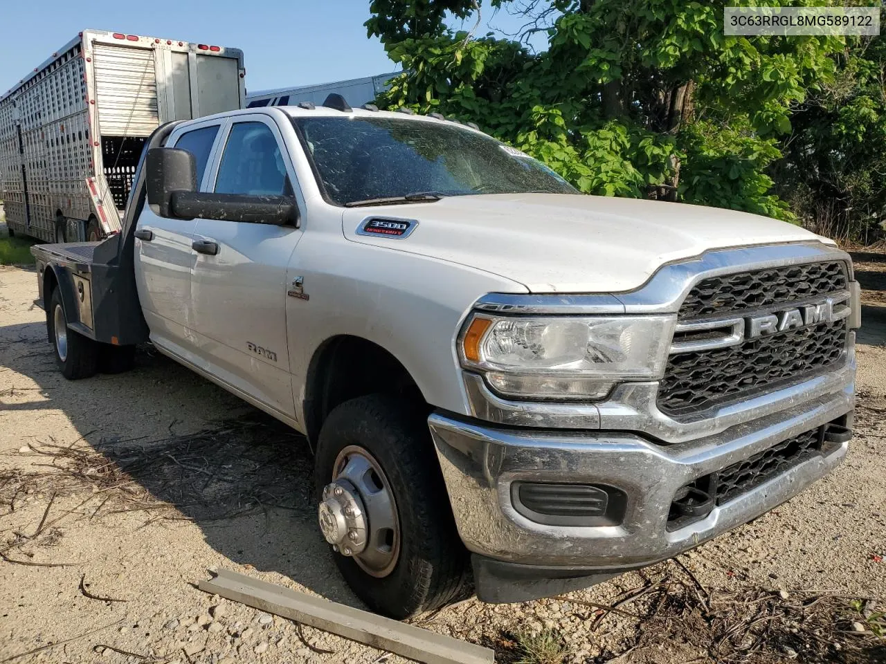 2021 Ram 3500 Tradesman VIN: 3C63RRGL8MG589122 Lot: 62267504