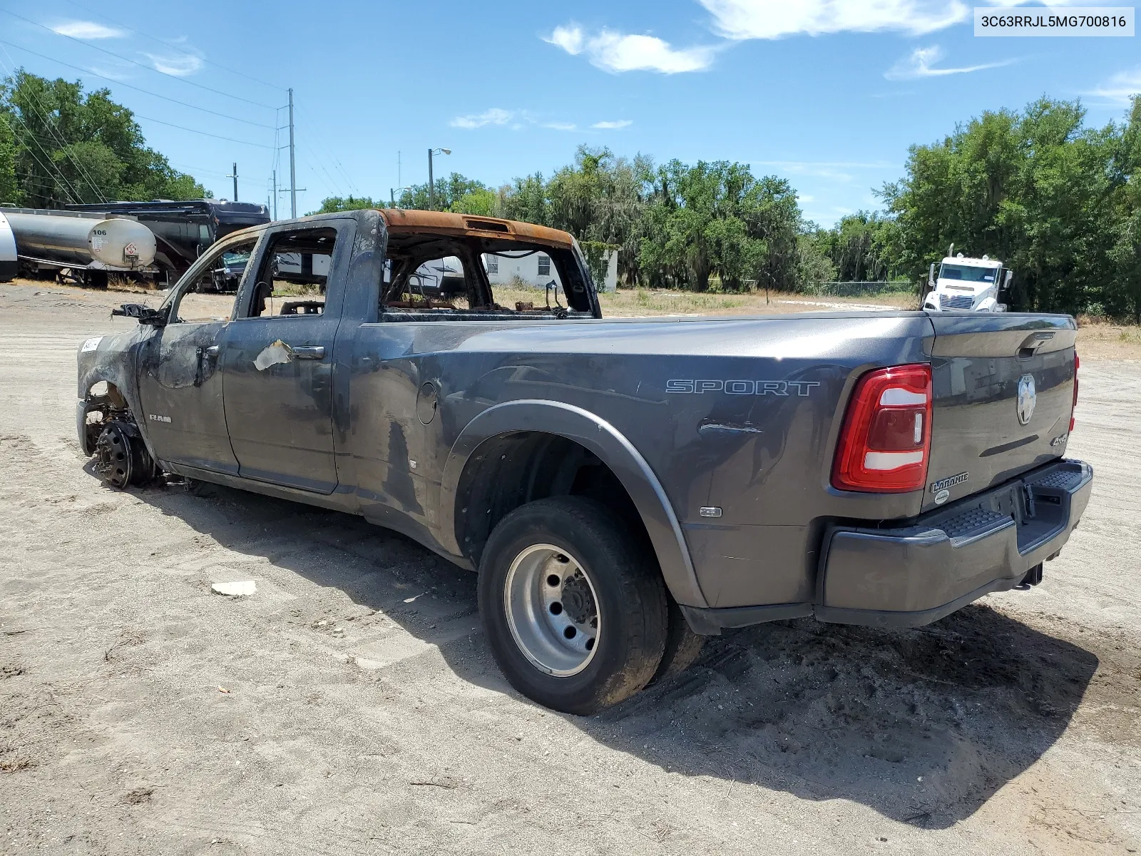 2021 Ram 3500 Laramie VIN: 3C63RRJL5MG700816 Lot: 67135484