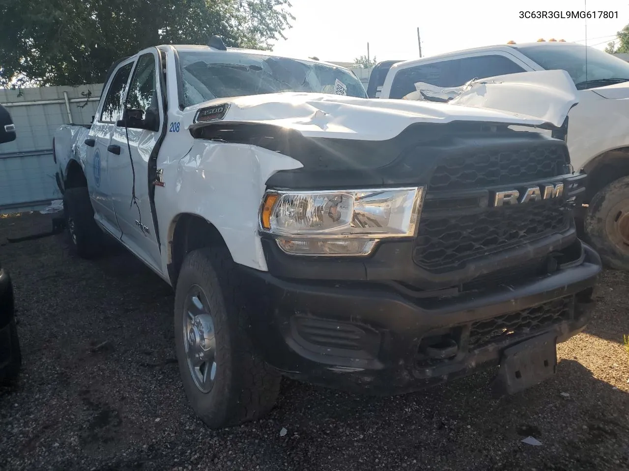 2021 Ram 3500 Tradesman VIN: 3C63R3GL9MG617801 Lot: 68385574