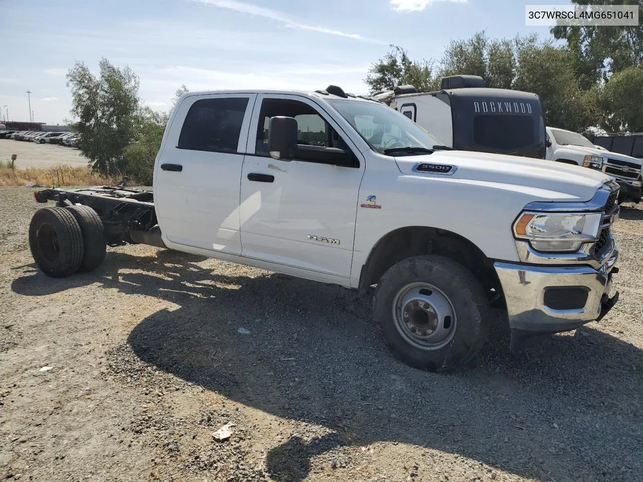 2021 Ram 3500 VIN: 3C7WRSCL4MG651041 Lot: 68867364