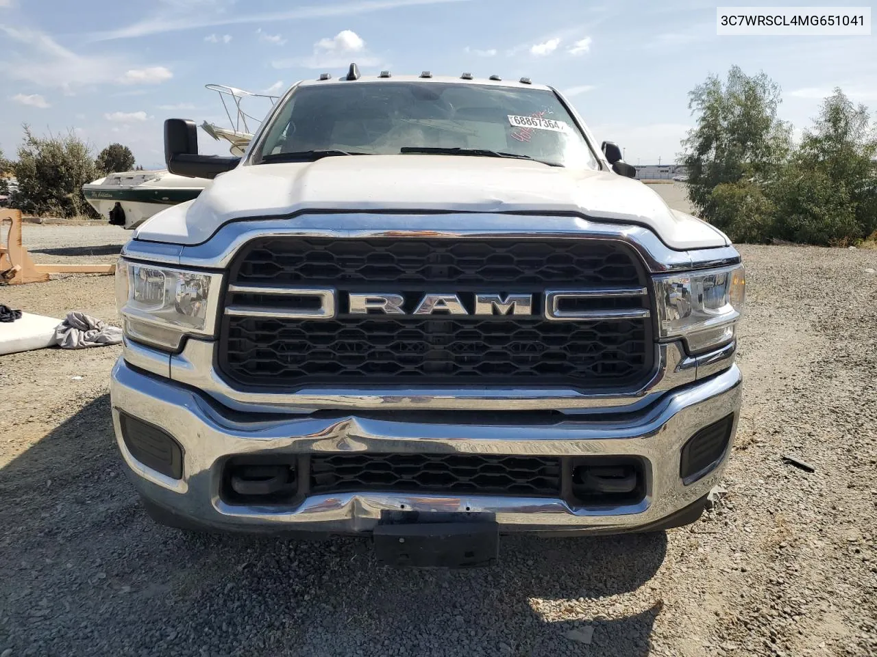 2021 Ram 3500 VIN: 3C7WRSCL4MG651041 Lot: 68867364