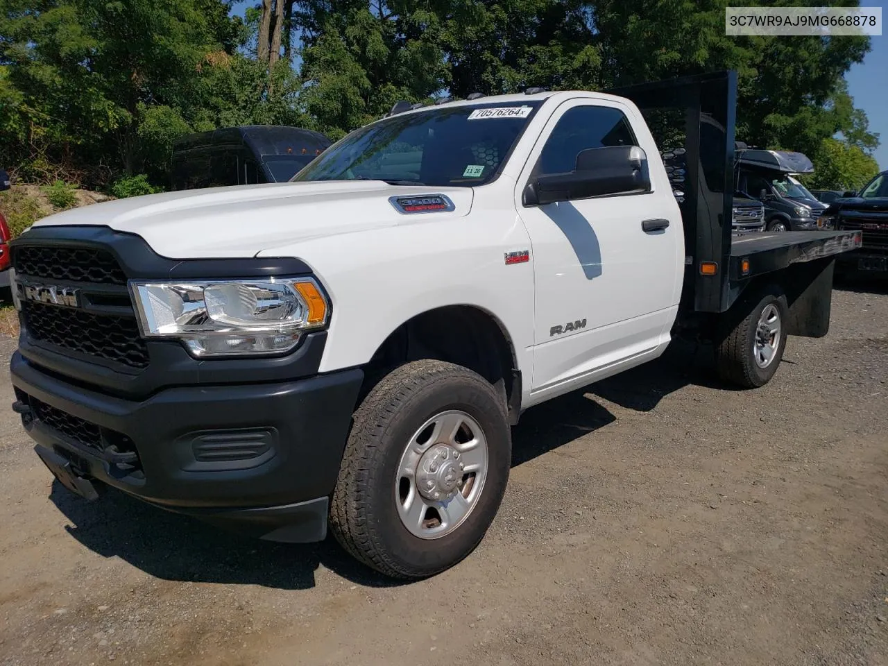 2021 Ram 3500 VIN: 3C7WR9AJ9MG668878 Lot: 70576264