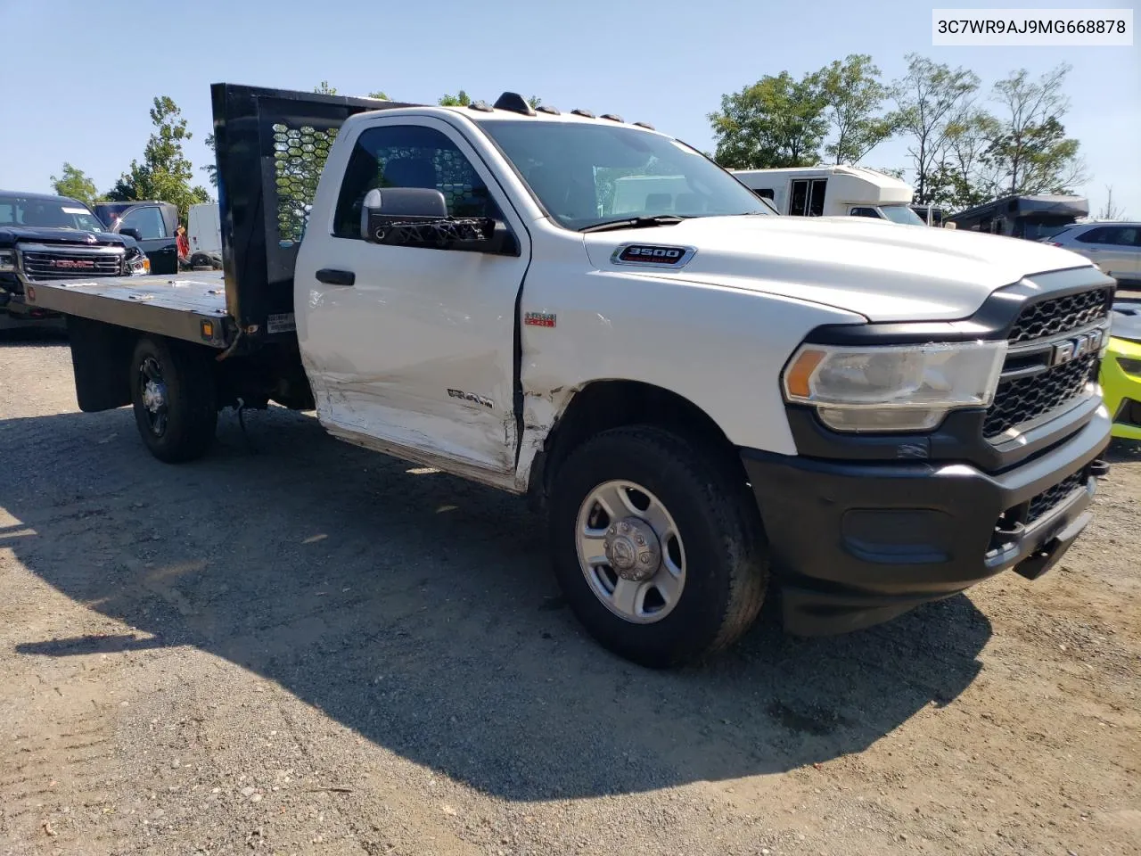 2021 Ram 3500 VIN: 3C7WR9AJ9MG668878 Lot: 70576264