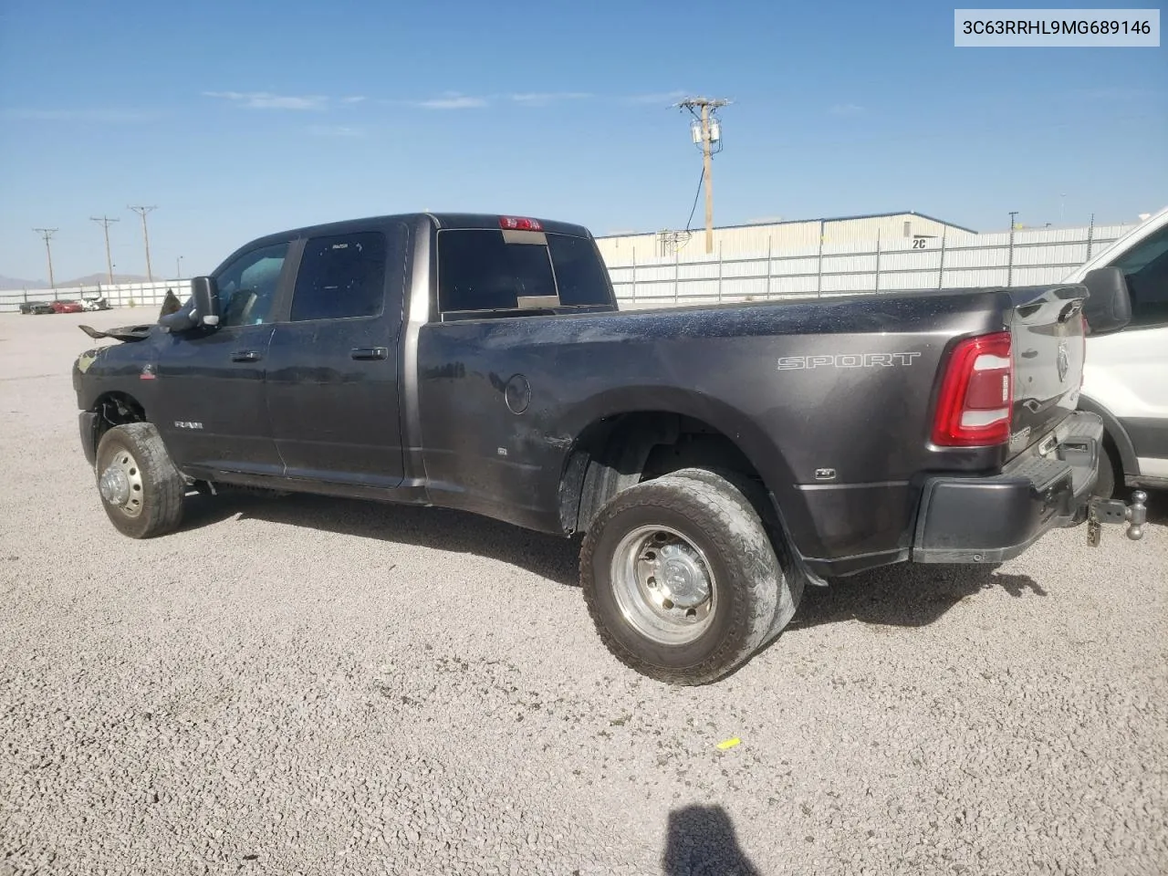 2021 Ram 3500 Big Horn VIN: 3C63RRHL9MG689146 Lot: 71261073