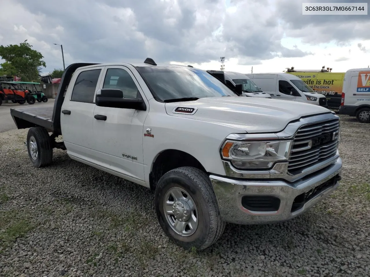 2021 Ram 3500 Tradesman VIN: 3C63R3GL7MG667144 Lot: 71807724