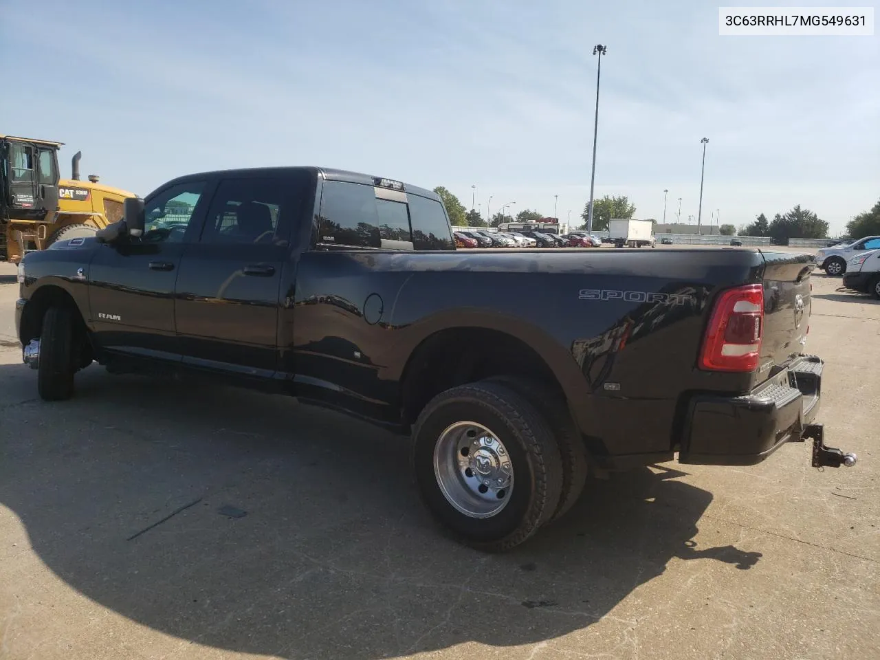 2021 Ram 3500 Big Horn VIN: 3C63RRHL7MG549631 Lot: 73664054