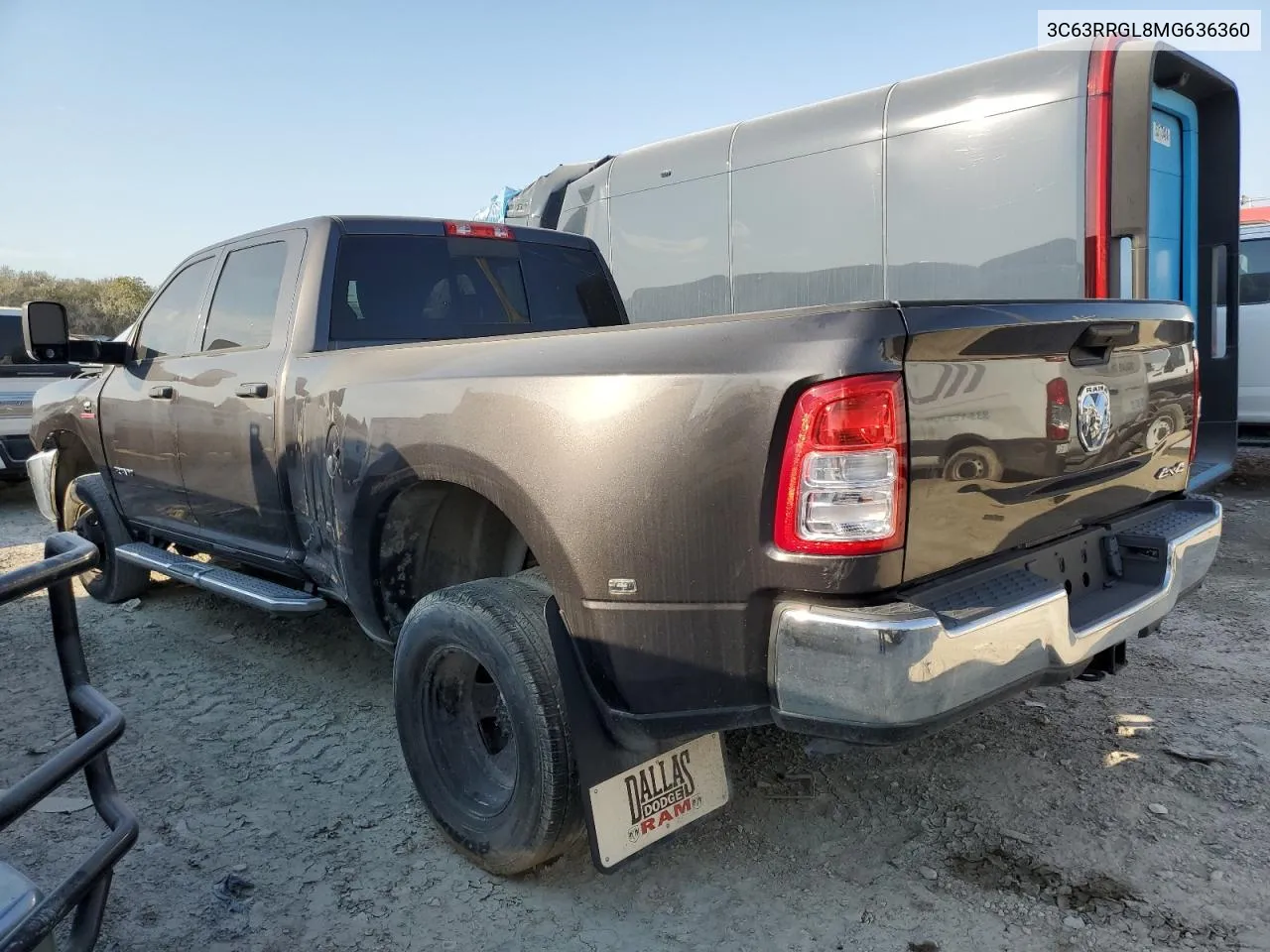 2021 Ram 3500 Tradesman VIN: 3C63RRGL8MG636360 Lot: 74107514