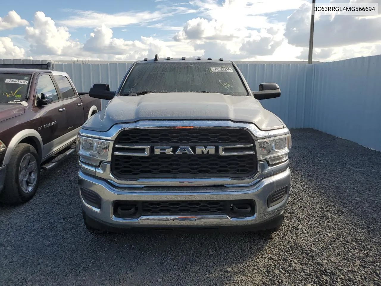 2021 Ram 3500 Tradesman VIN: 3C63RRGL4MG566694 Lot: 74529214