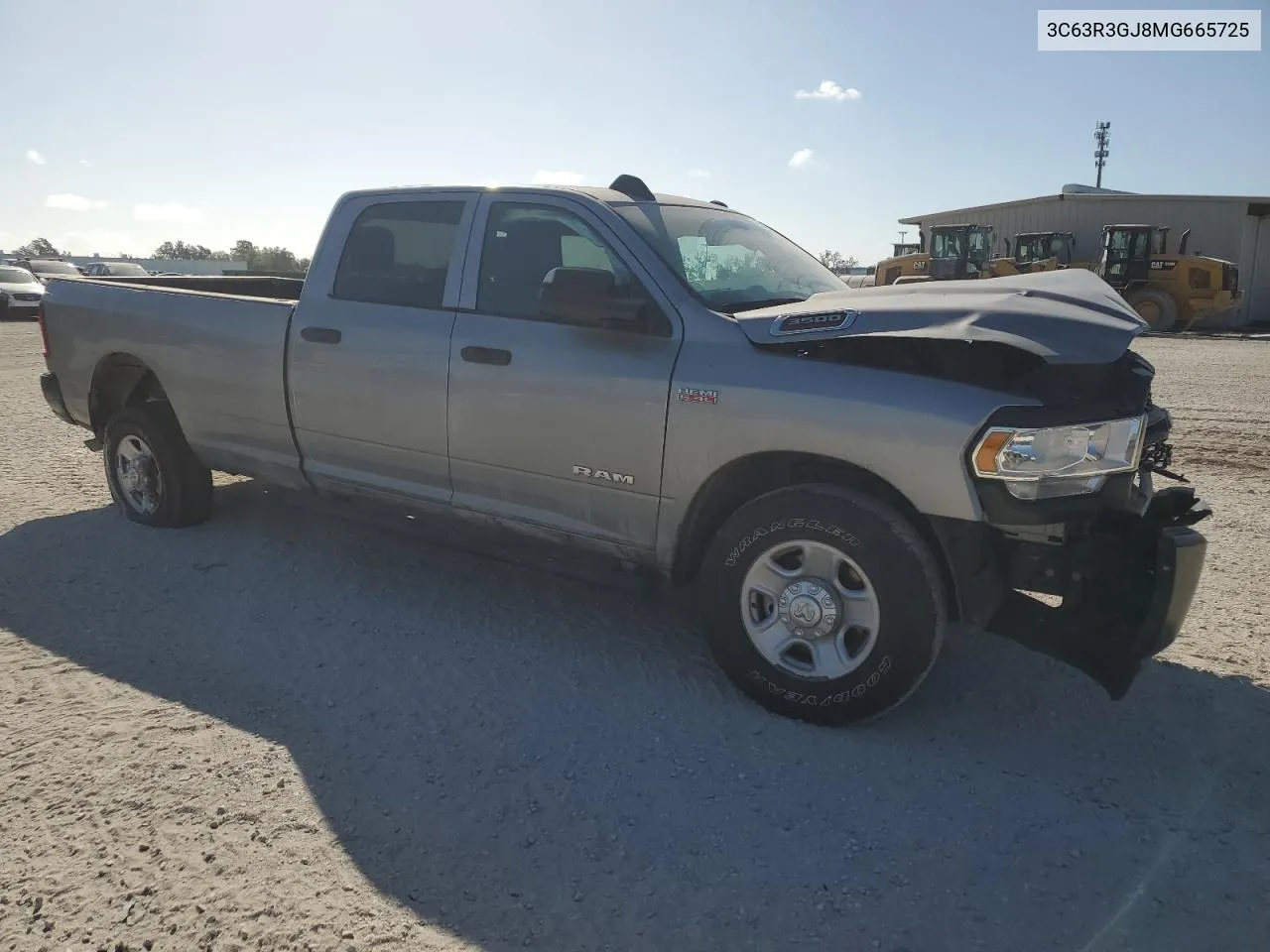 2021 Ram 3500 Tradesman VIN: 3C63R3GJ8MG665725 Lot: 78316604